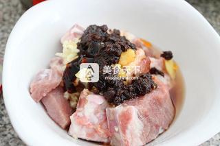 豆豉香芋蒸排骨的做法步驟:3