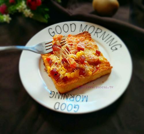 簡(jiǎn)單吐司披薩的做法