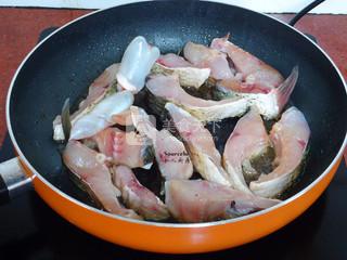 秋葵煎皖魚的做法步驟:5