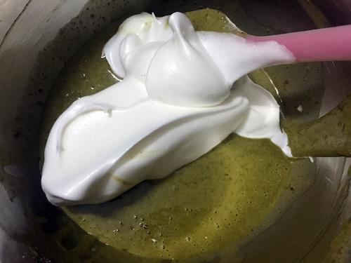 抹茶戚風(fēng)蛋糕~八寸