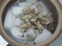 淡菜蘿卜豆腐湯的做法步驟5