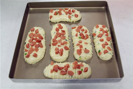 蔥香芝士面包條的做法步驟7