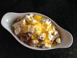 #ACA烘焙明星大賽#減肥加倍，營養(yǎng)加倍——奶酪焗土豆泥的做法步驟：9