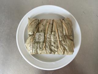 荷葉雞肉糯米飯的做法步驟:16