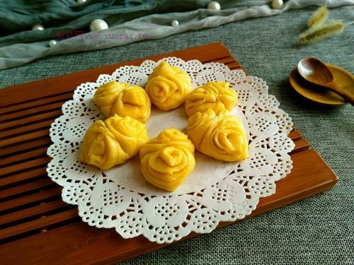 花樣饅頭(南瓜面)的做法
