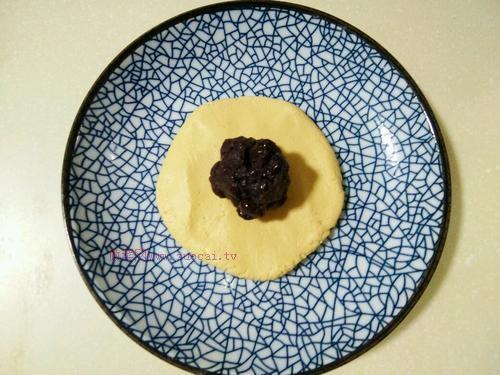 豆沙南瓜餅的做法