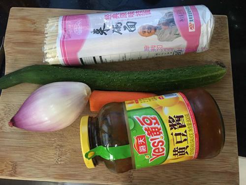 黃豆醬拌面的做法