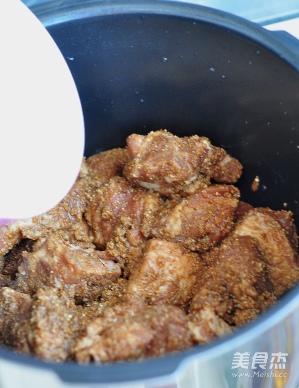 #九陽(yáng)炒菜機(jī)#粉蒸排骨的做法