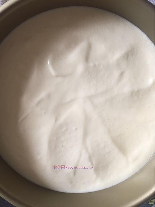 8寸戚風(fēng)蛋糕的做法