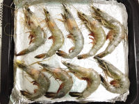 鹽烤蝦的做法步驟2