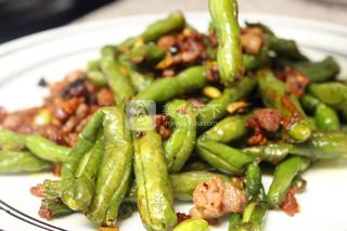 干煸四季豆的做法步驟:16