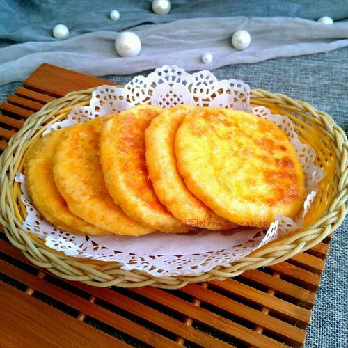 南瓜發(fā)面糖餅的做法
