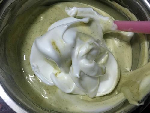 抹茶戚風(fēng)蛋糕~八寸