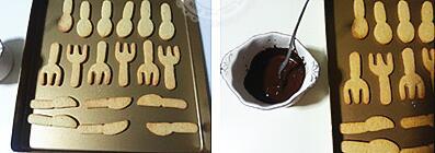 麥香餐具餅干的做法步驟5-6