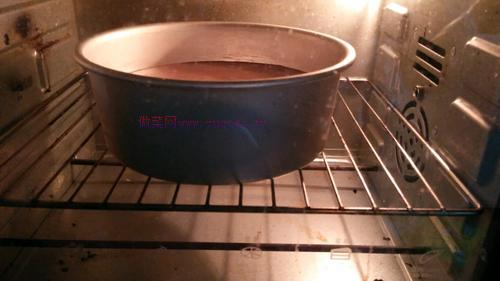 可可戚風蛋糕(8寸)的做法