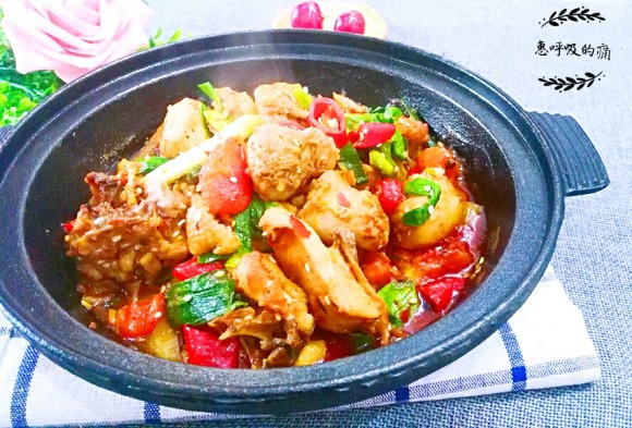 干鍋番茄雞
