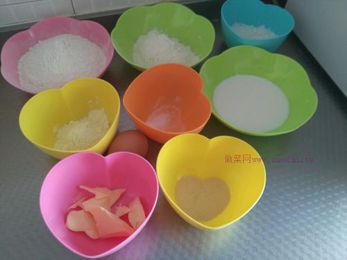 手工和面~自制肉松卷的做法