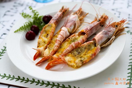 感恩節(jié)大餐芝士焗大蝦