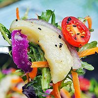 嫩煎魚(yú)柳沙拉#丘比沙拉汁#的做法圖解8