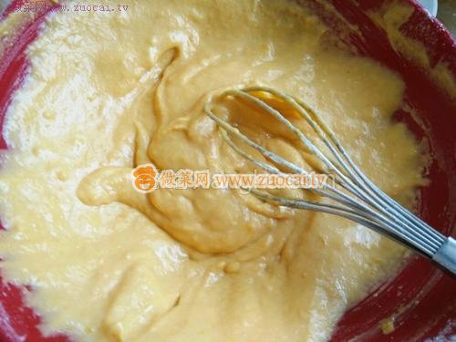 南瓜戚風(fēng)蛋糕的做法
