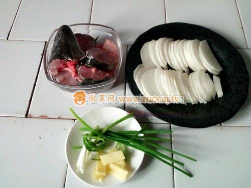 黑魚白蘿卜湯的做法