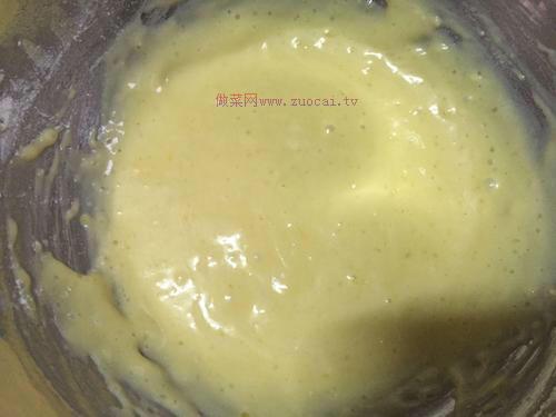 六寸戚風(fēng)蛋糕的做法