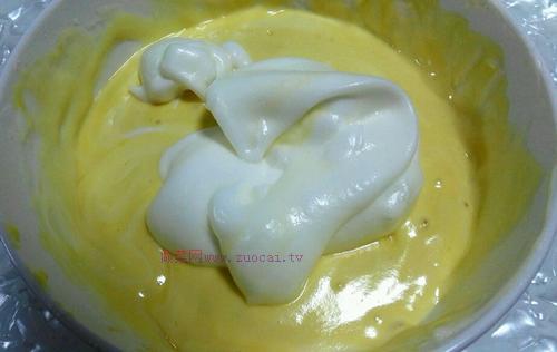 花紋酸奶蛋糕卷的做法