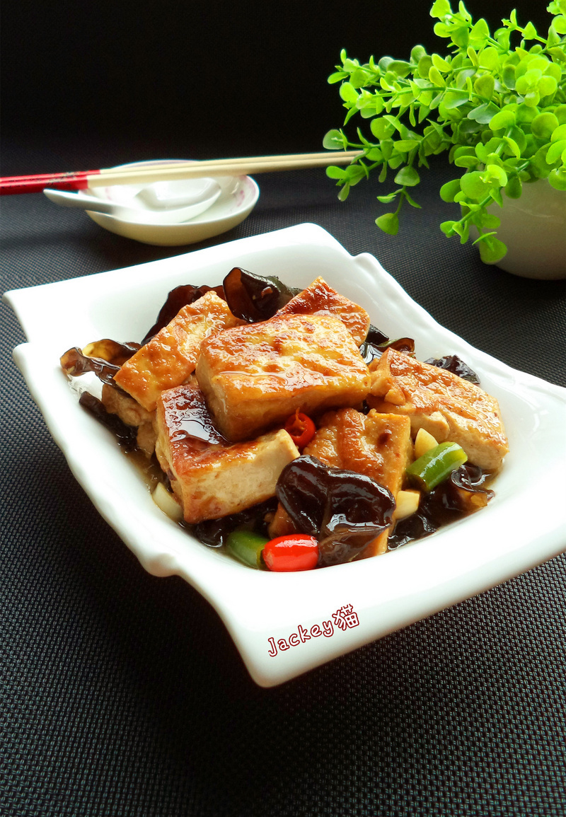 木耳燒豆腐