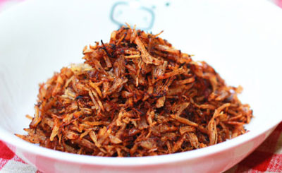 油酥豬肉松的做法，媽媽最拿手的下飯菜