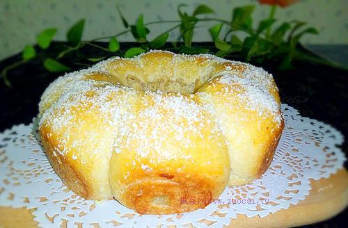 全麥椰絲面包的做法