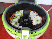 胡蘿卜香菇炒飯的做法步驟4