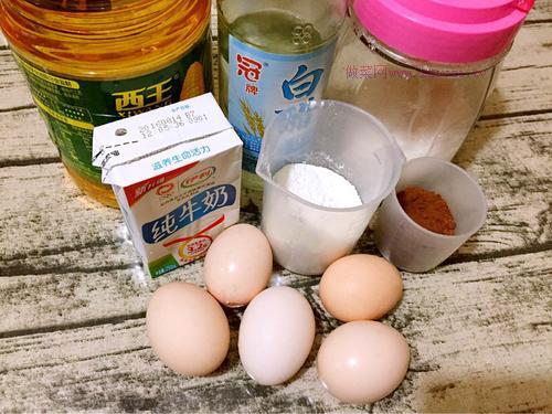 八寸可可戚風(fēng)蛋糕的做法