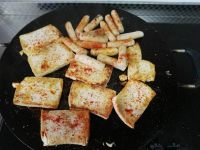 鐵板煎年糕豆腐的做法步驟10