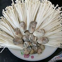 蠔肉金針菇 #方太蒸愛行動(dòng)#的做法圖解2