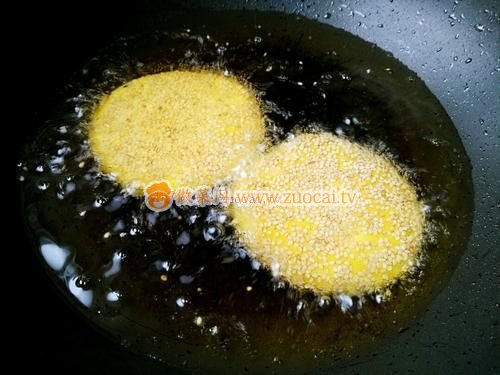 炸南瓜黍子餅的做法