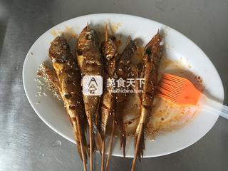 值得去嘗試的一款烤小魚——香辣烤小黃魚的做法步驟:8