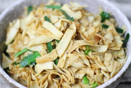 傳統(tǒng)小吃炒豆絲的做法步驟10