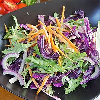 嫩煎魚(yú)柳沙拉#丘比沙拉汁#的做法圖解6