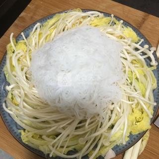 蒜蓉粉絲蒸娃娃菜的做法步驟:6