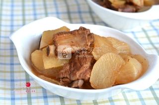 白蘿卜燉排骨的做法步驟:6