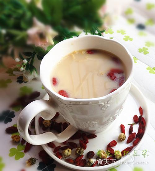 菊花枸杞豆?jié){