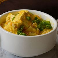 蟹黃豆腐#方太蒸愛活動(dòng)#的做法圖解7