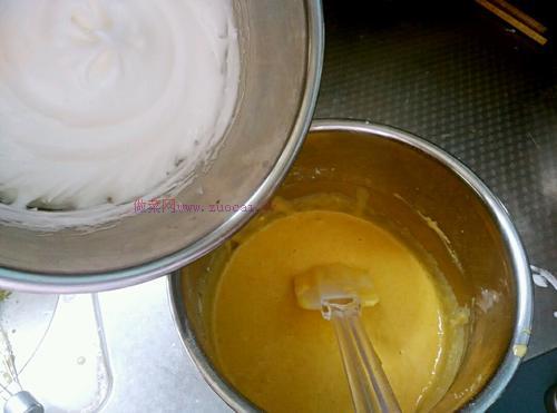 南瓜戚風(fēng)蛋糕的做法