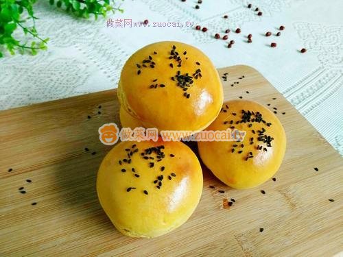 南瓜爆漿紅糖烤餅的做法