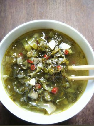 酸菜米線的做法步驟:7