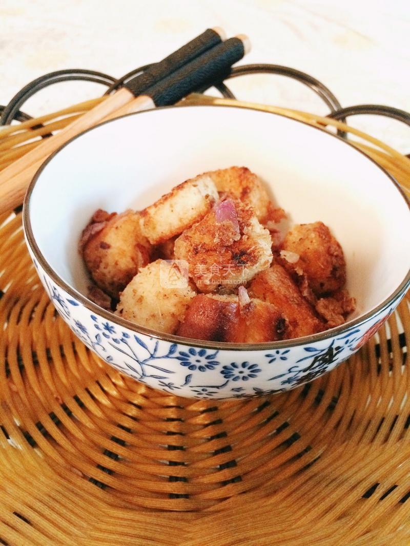 孜然炒饃塊的做法