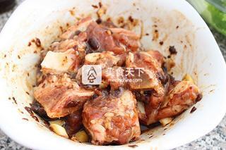 豆豉香芋蒸排骨的做法步驟:4