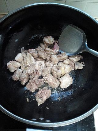 茶香栗子雞的做法步驟:6