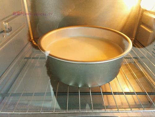 八寸戚風(fēng)蛋糕的做法