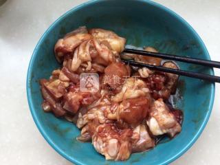 香菇蒸雞的做法步驟:5